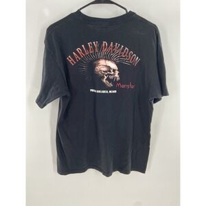 Harley Davidson Shirt Pureto Vallarta Mexico Monster Skull Short Sleeve Large